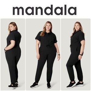 NEW ✨ Mandala • Women’s Black Petite LARGE Jumpsuit